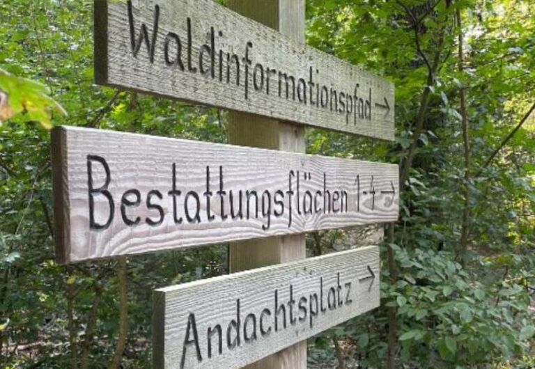 Waldbestattung im Ruheforst Harbke